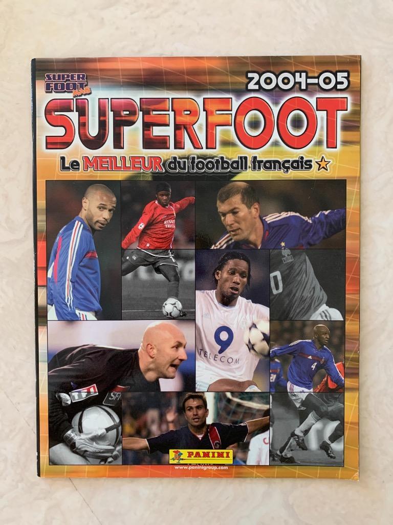 Sooper Foot France 2004/05 альбом и наклейки