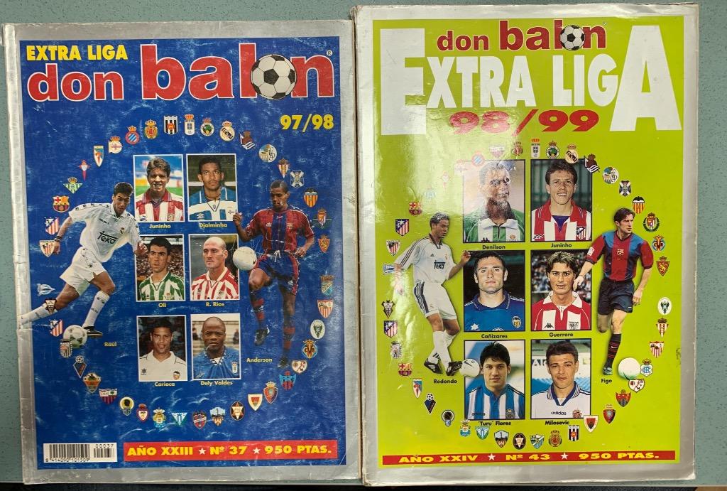 Don Balon 1994/95-96/97/97/98-00/01-6 номеров лотом!