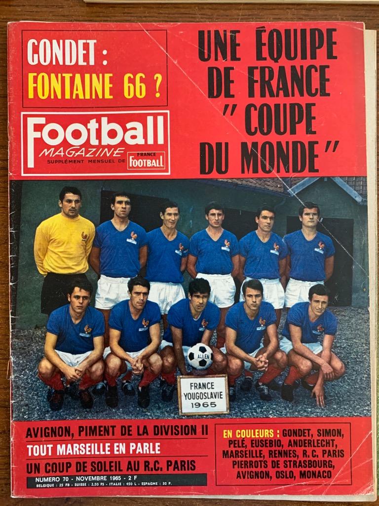 Football magazine 70-11-1965