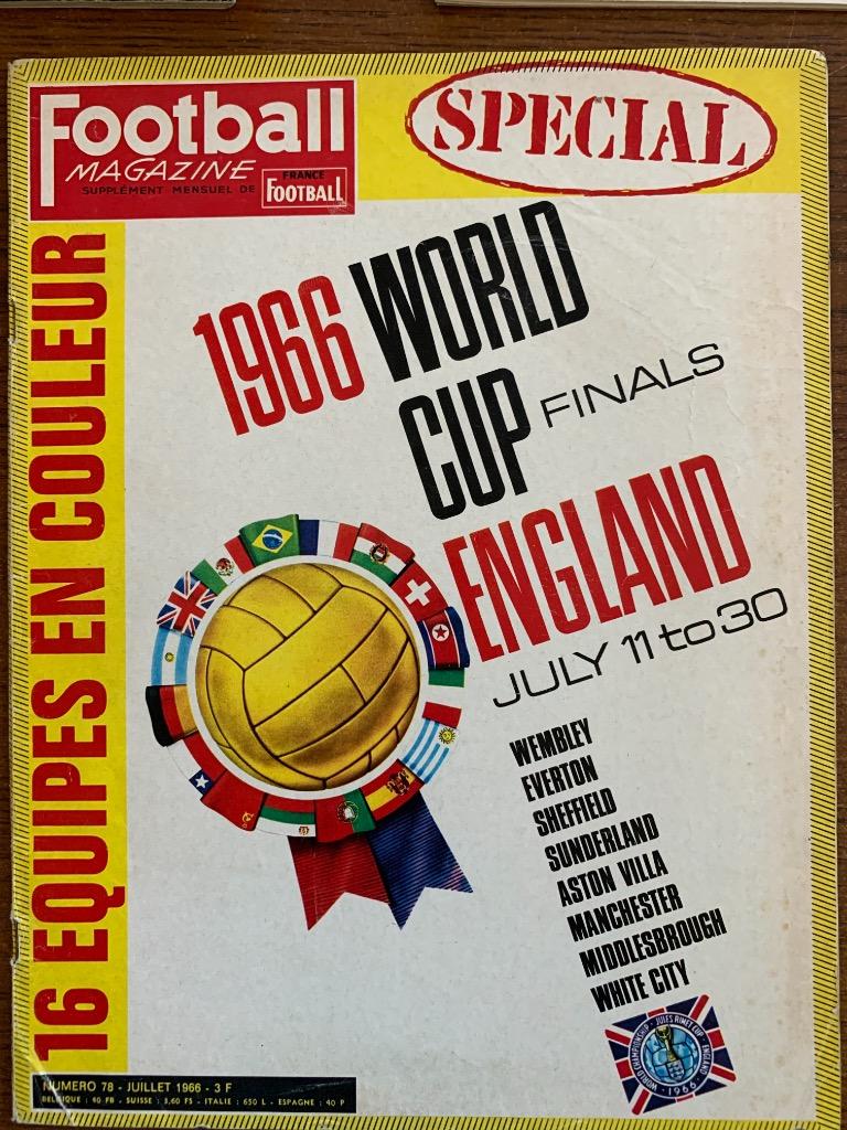 Football magazine 78-7-1966 чемпионат мира 1966!
