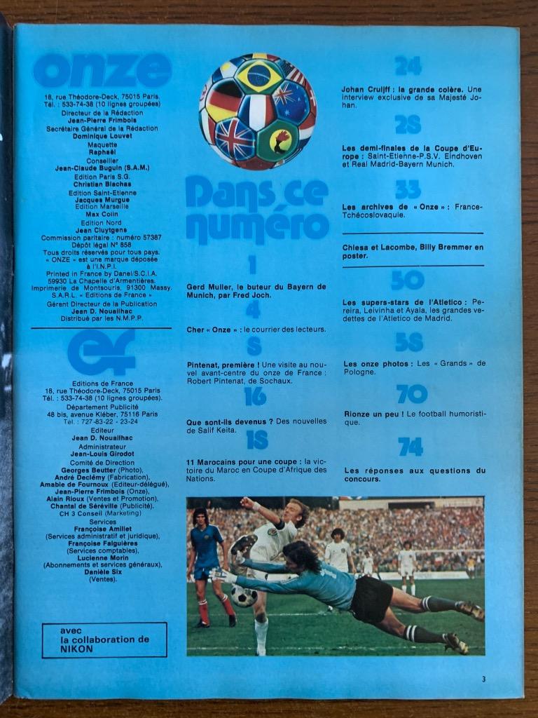 ONZE-4-1976-еврокубки,звёзды Польши, Кройфф,Атлетико ,сб.Франции 1