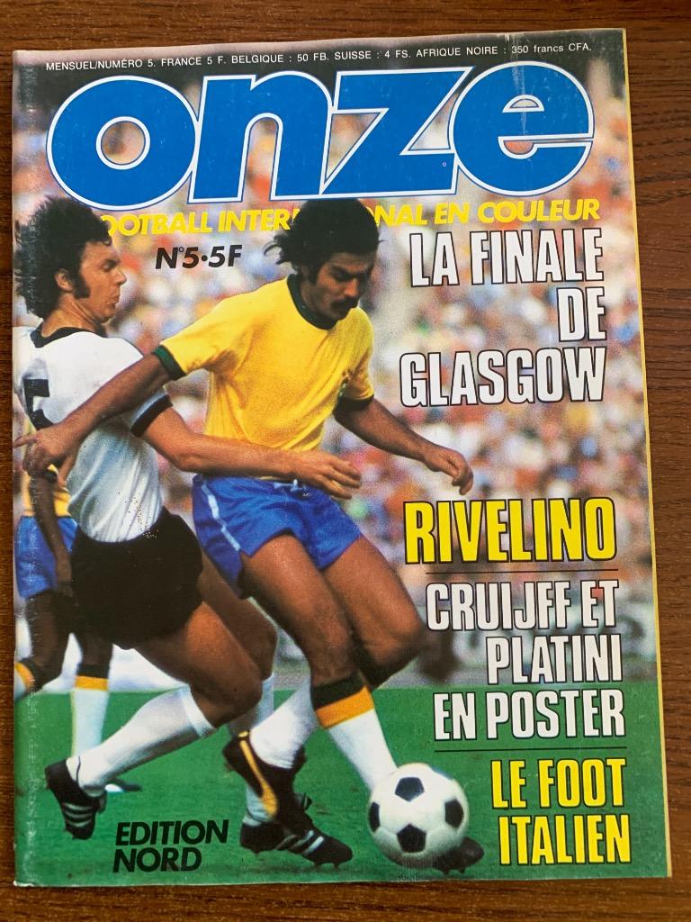 ONZE-5-1976-Франция,Ривелино , Торино,Ювентус