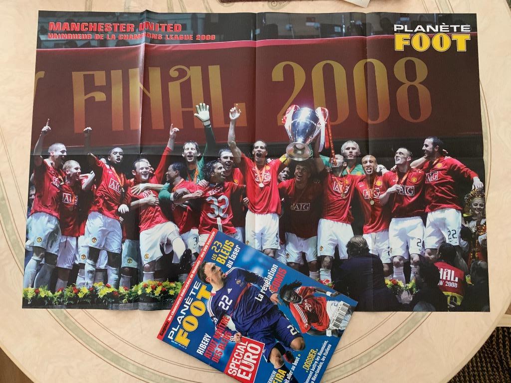 Planete foot- Manchester /Lion-poster
