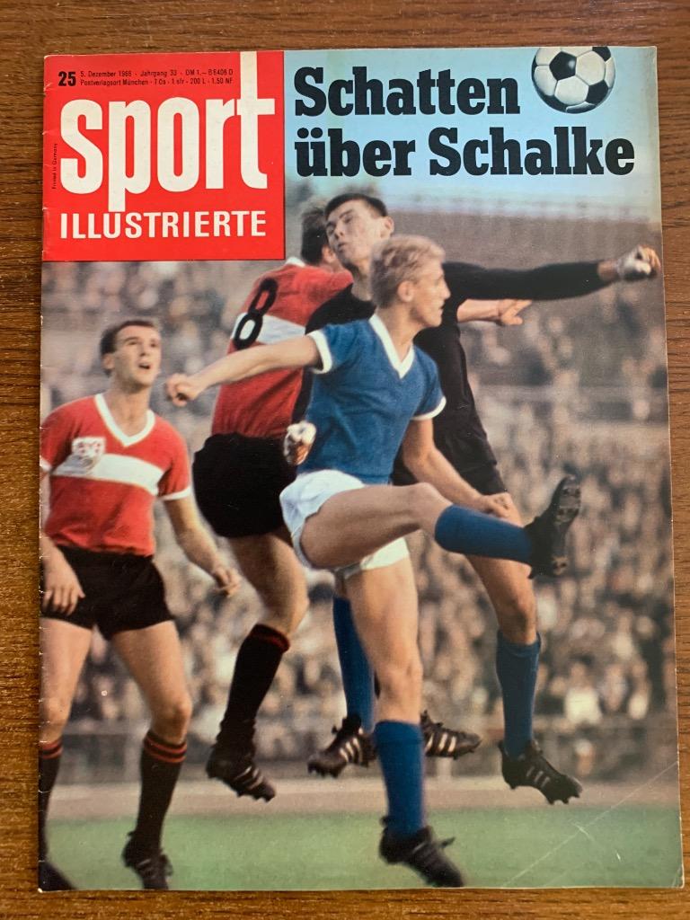 Sport illustrierte 1966- Шальке 04/Эйнтрахт