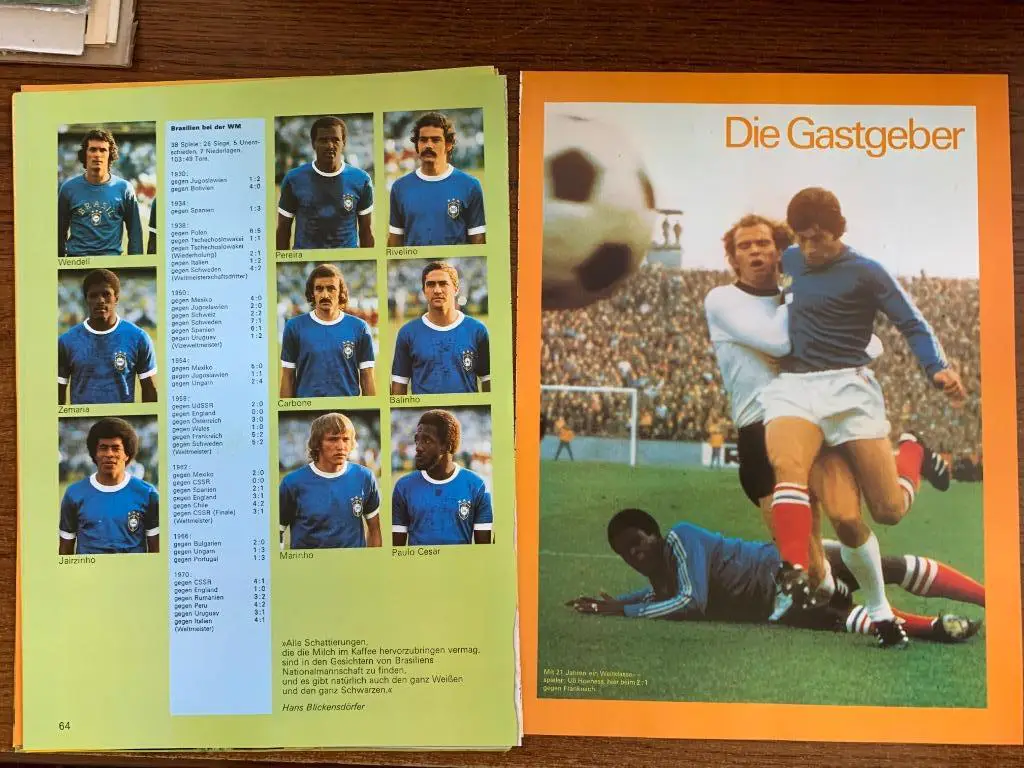 100 цветных снимков с чемпионата мира 1974 - Вейсваллер 4