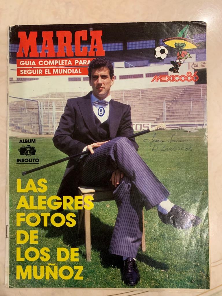 Marca 1986 автографы Испании