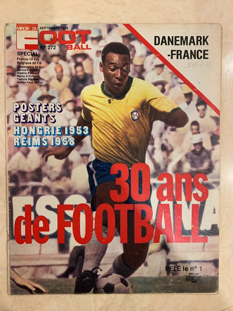 Mirror du football- Brazil/Hongria 1953 история футбола