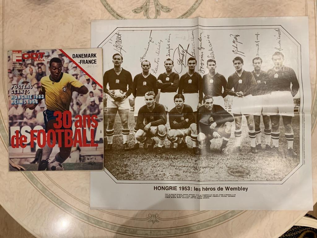 Mirror du football- Brazil/Hongria 1953 история футбола 1