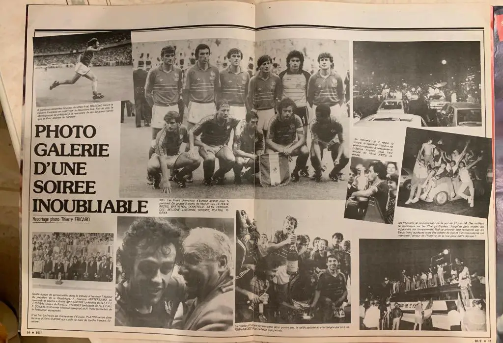 BUT чемпионат Европы 1984-3 номера! 3