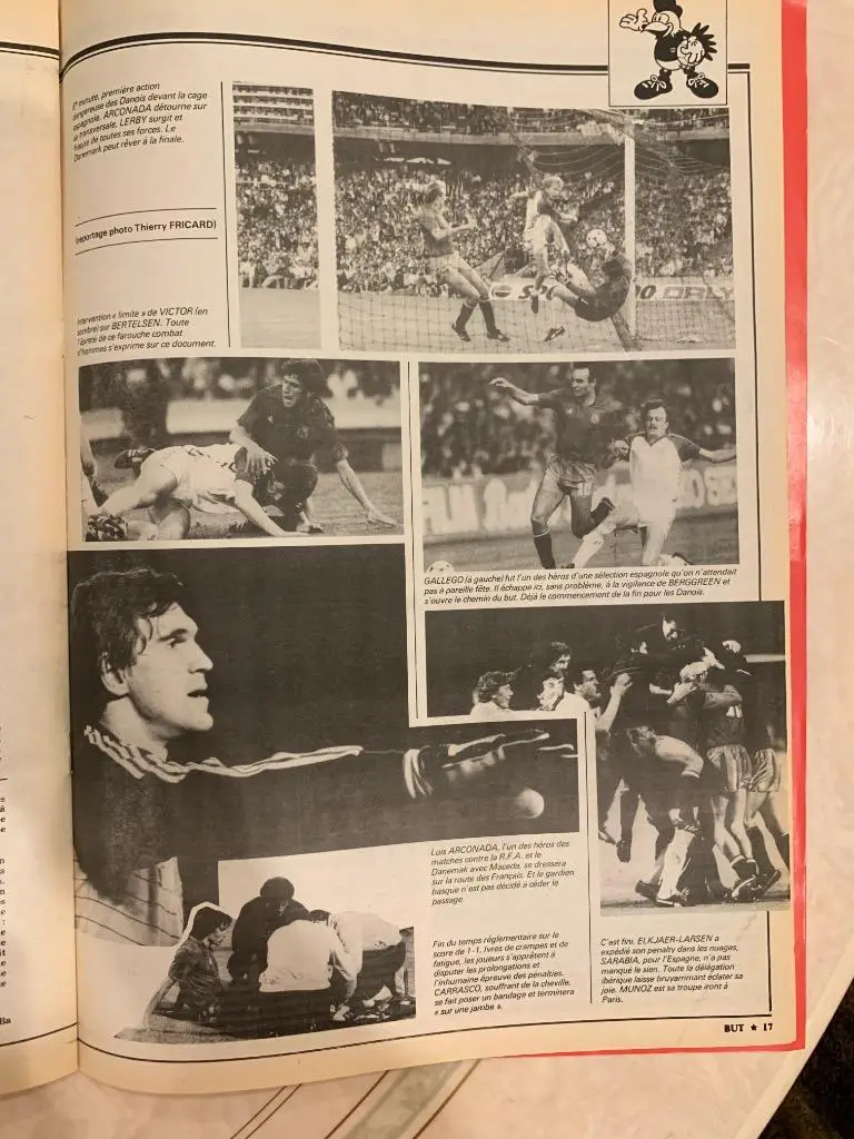 BUT чемпионат Европы 1984-3 номера! 4