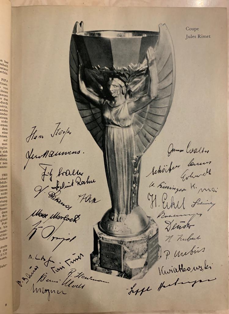 Чемпионат мира 1954 издание Бурда! 1
