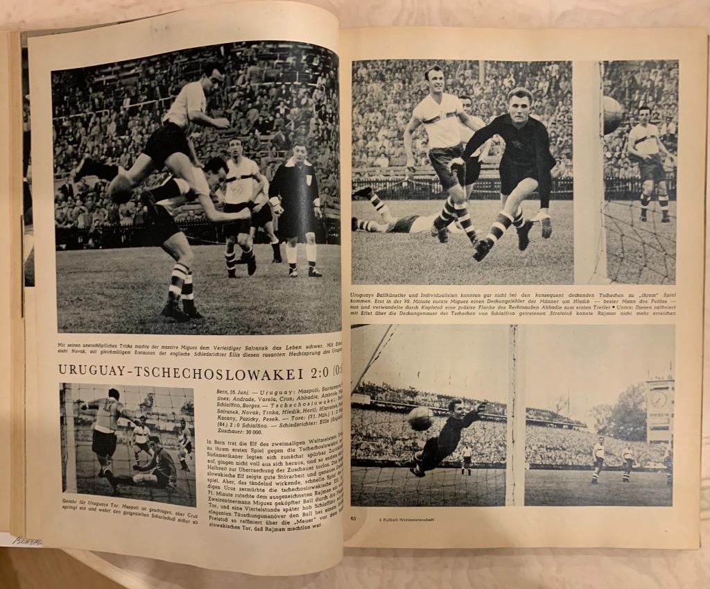 Чемпионат мира 1954 издание Бурда!-2 2