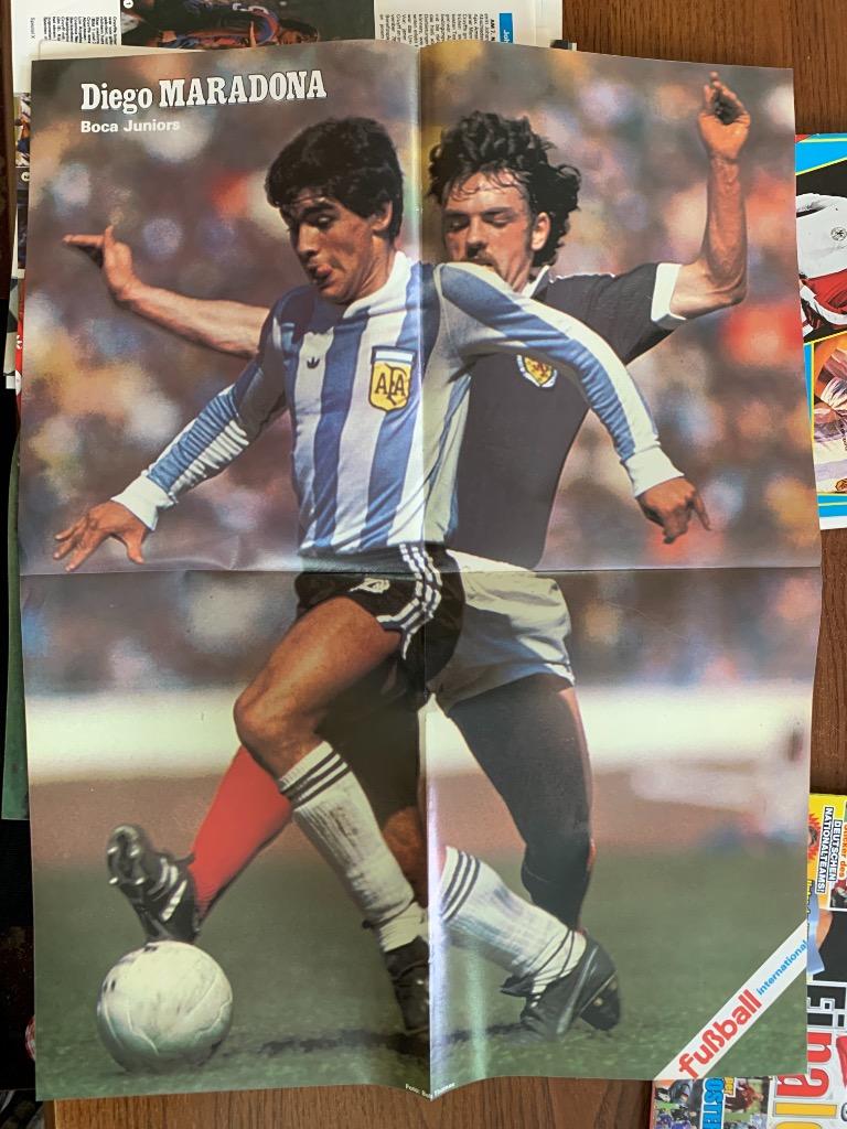 Звёзды чемпионата мира 1982- Марадона