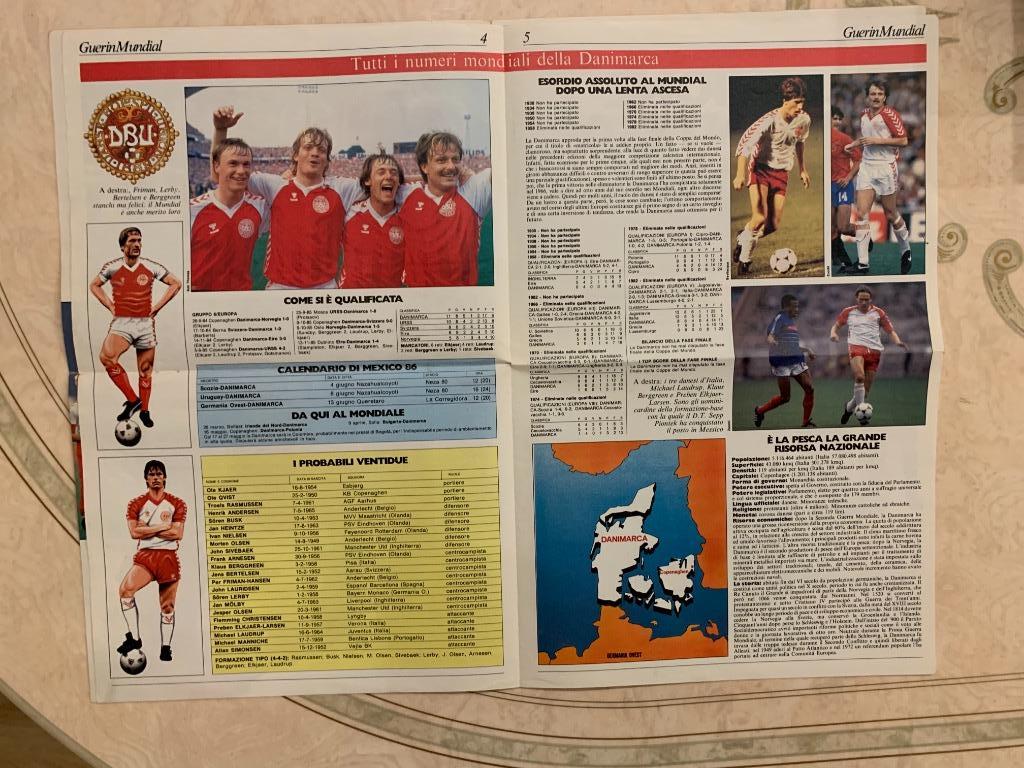 Дания-Уругвай к чм 1986 Guerin Sportivo 4