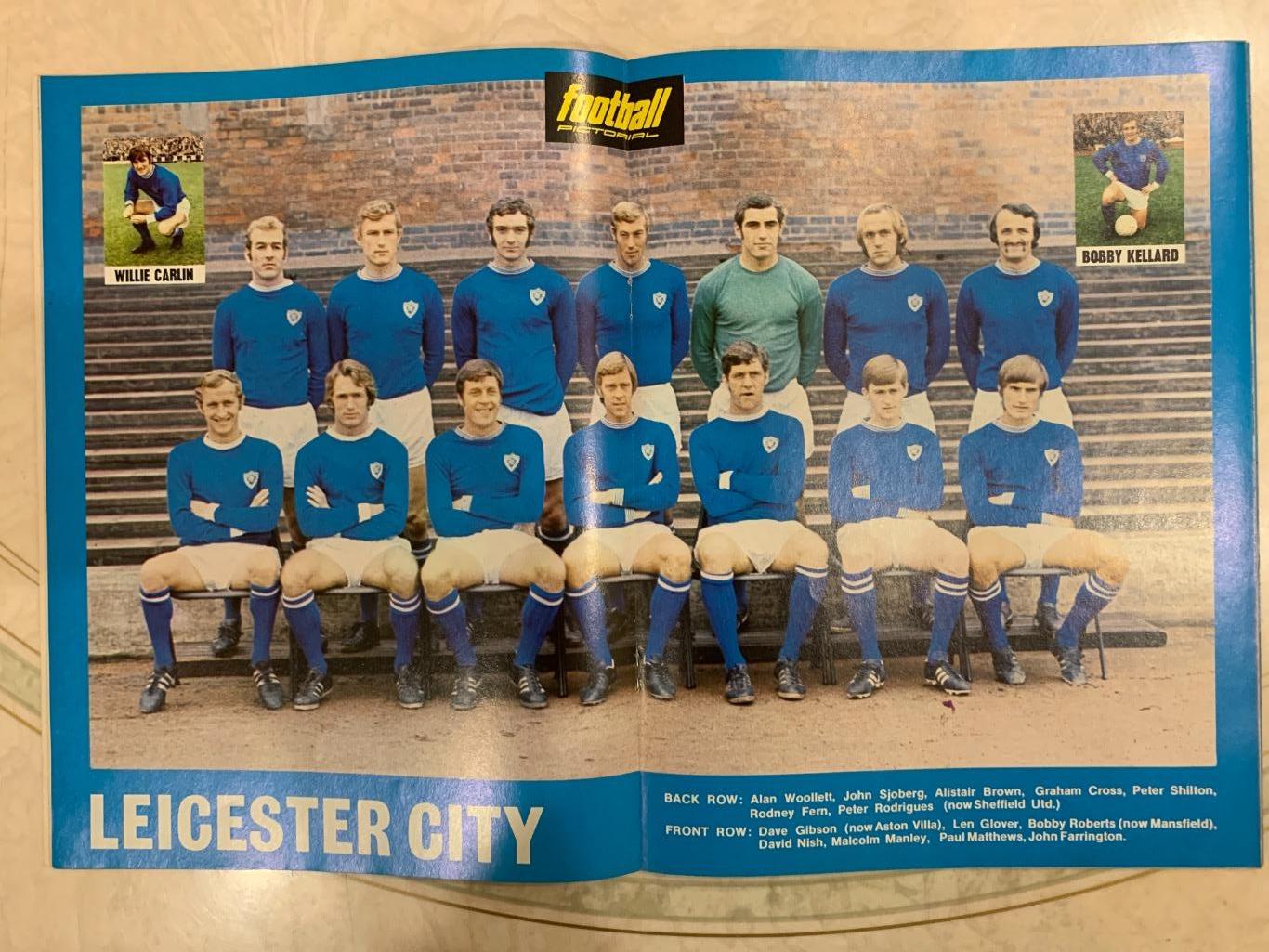 Football pictorial Leicester март 1971 4