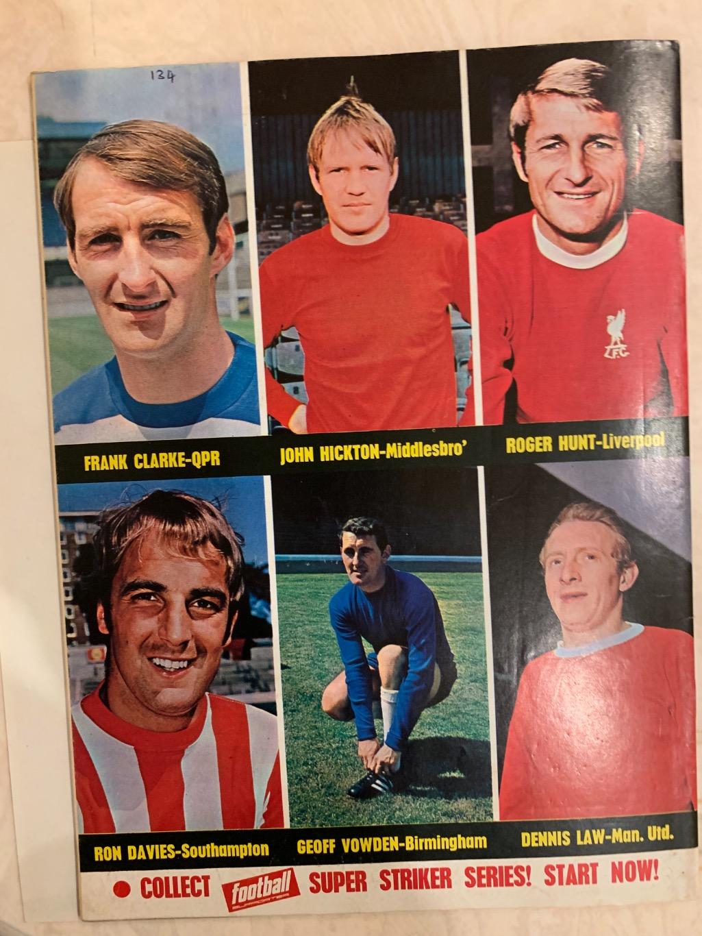 Football pictorial Stoke City февраль 1970 5