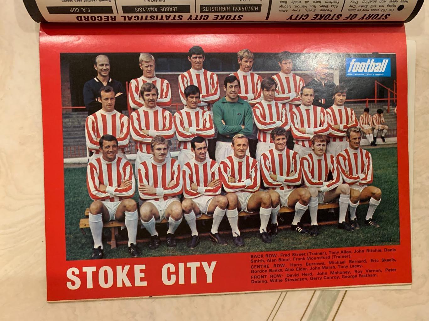 Football pictorial Stoke City февраль 1970 7