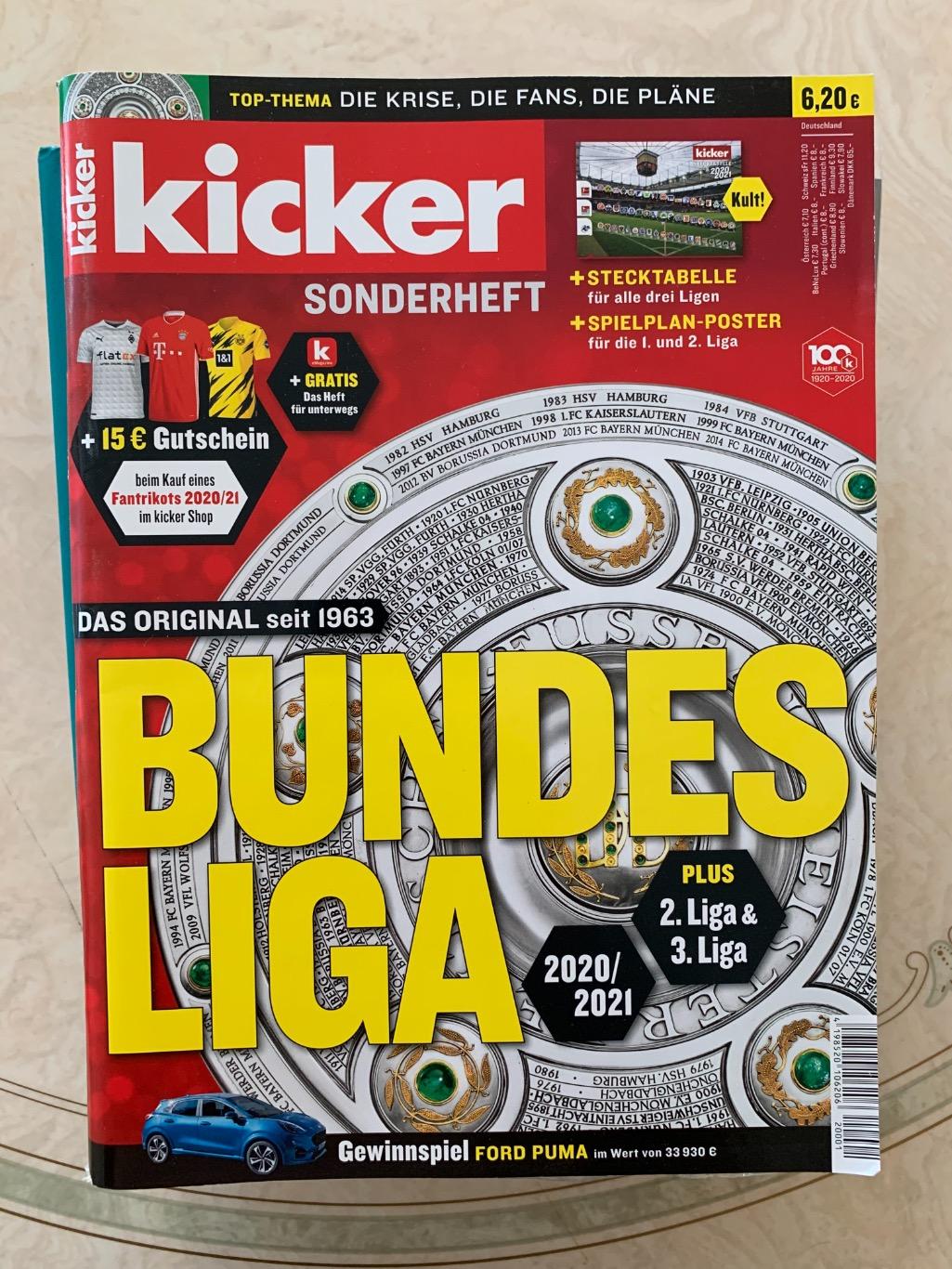Kicker Bundesliga 20/21