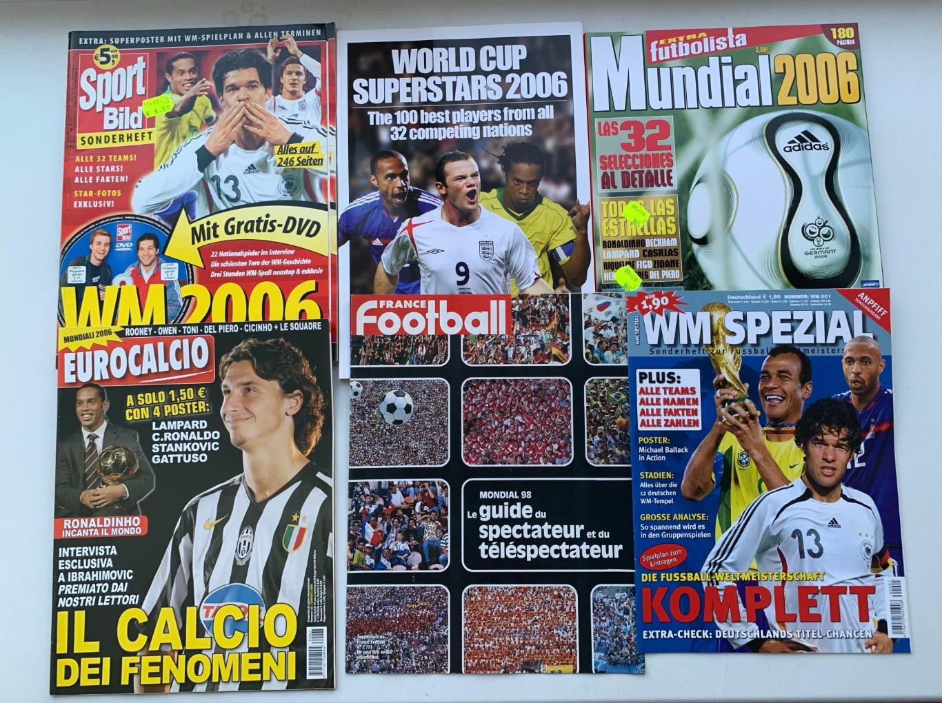 Чемпионат мира 2006 !лот из 30 журналов! 3