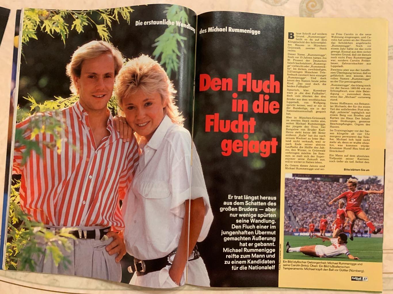 Kicker9/86- Бавария Мюнхен/братья Аллофс 7