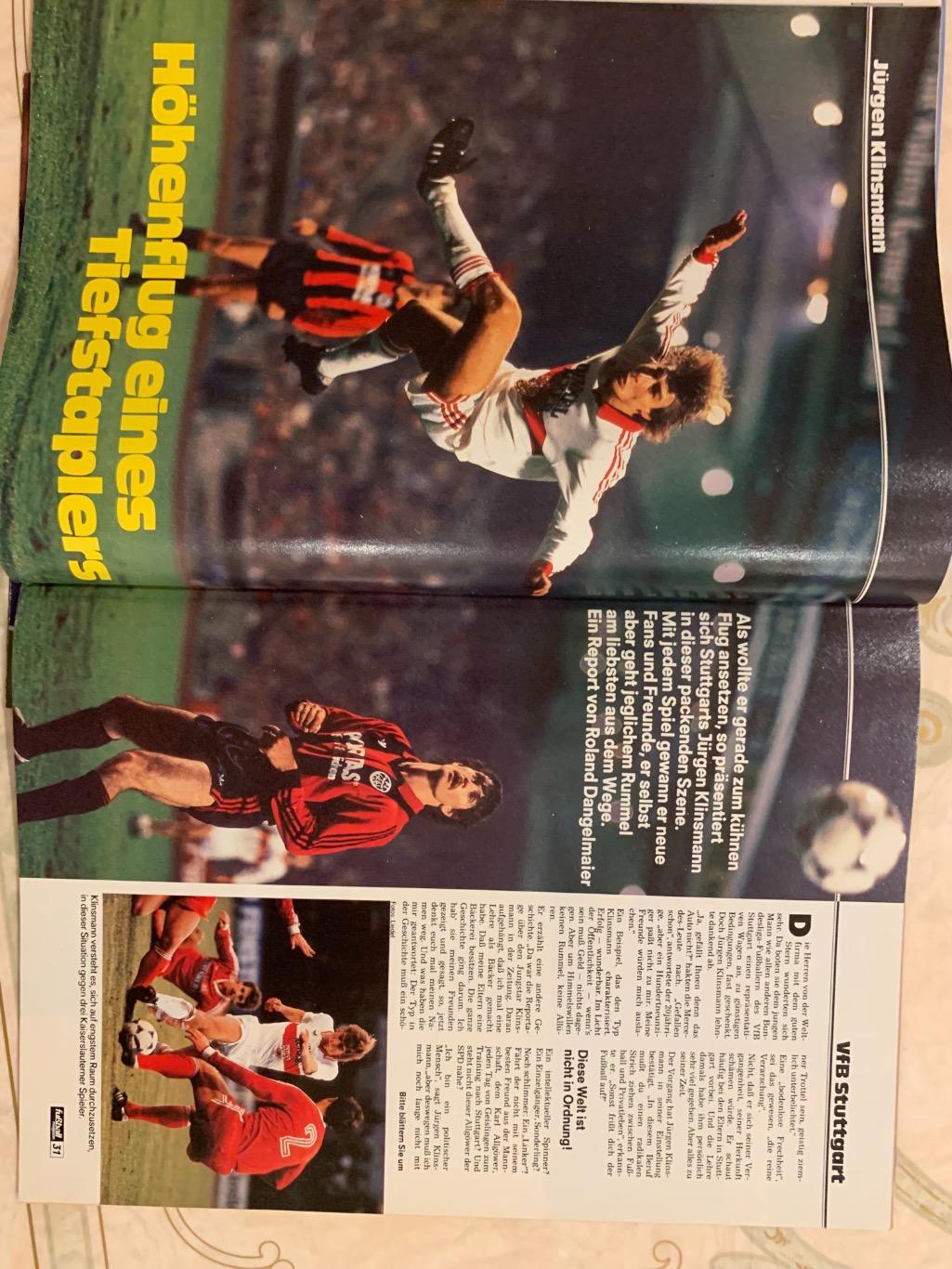 Kicker 3/1985-сборная Германии -/олаф тон 3