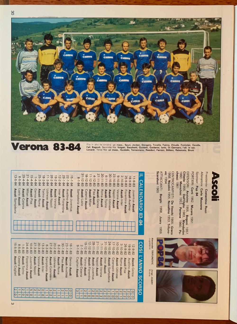 чемпионат Италии 1983/84 1