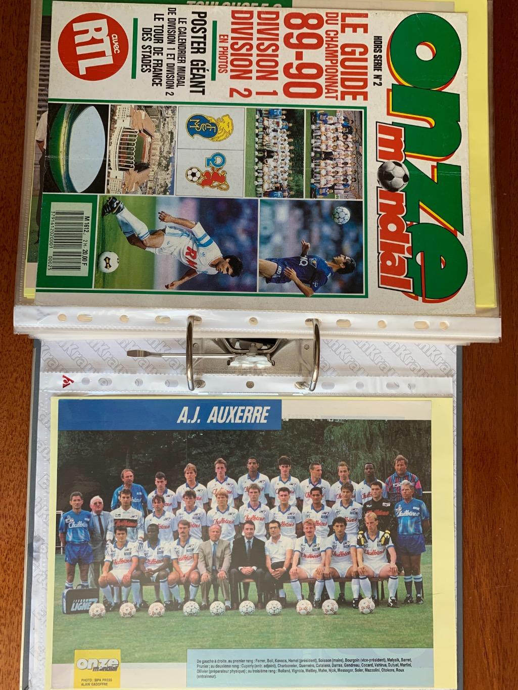 Onze mondial чемпионат Франции 1989/90
