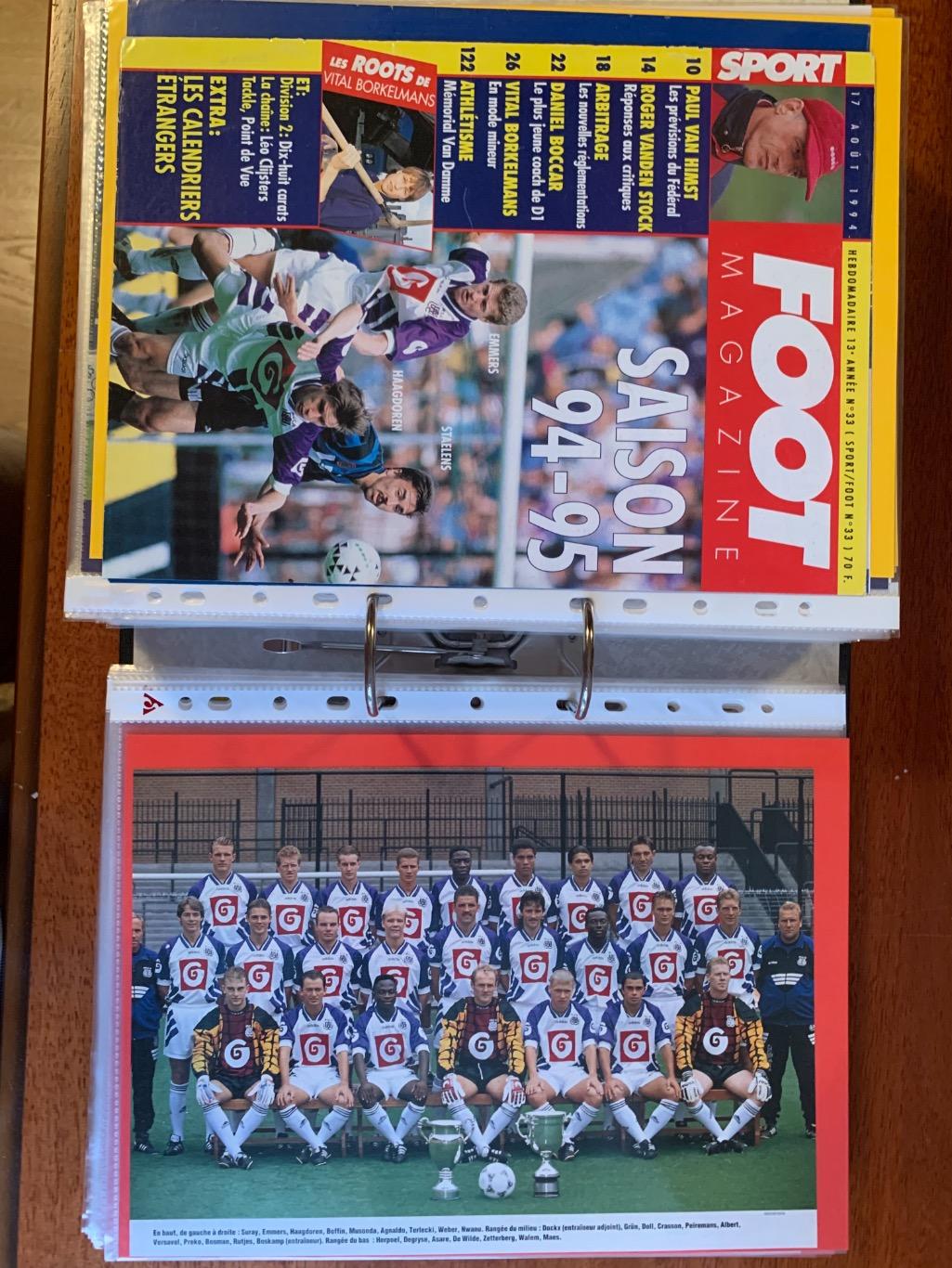 Foot Бельгия 1994/95