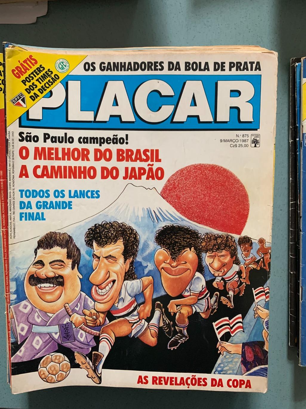 Placar Бразилия на выбор 1
