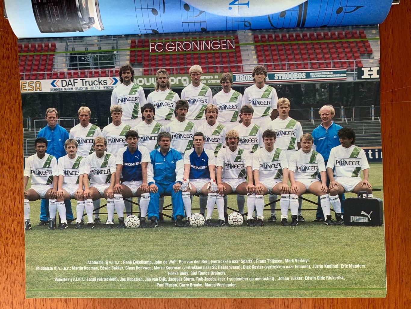 Чемпионат Голландии 1987/88 4