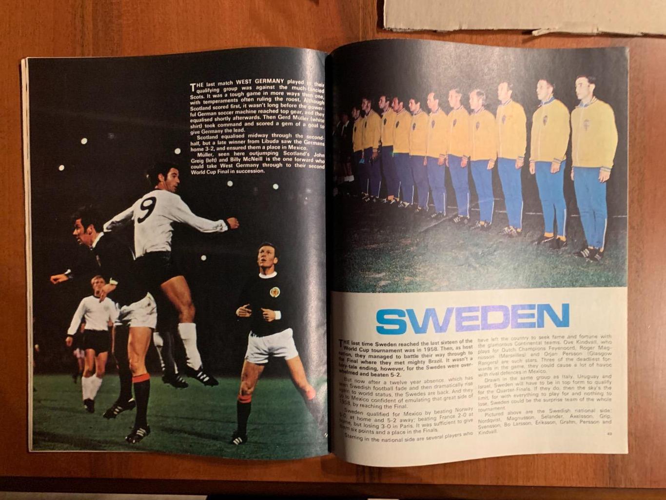 Shoot-Чемпионат мира 1970- представление участников ‘ 5
