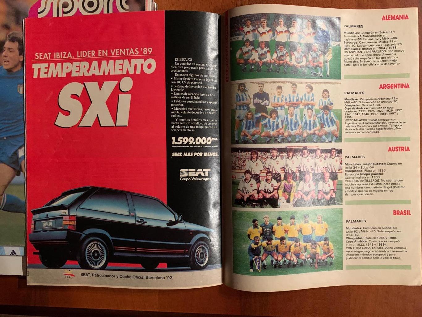 As color Чемпионат мира 1990 7
