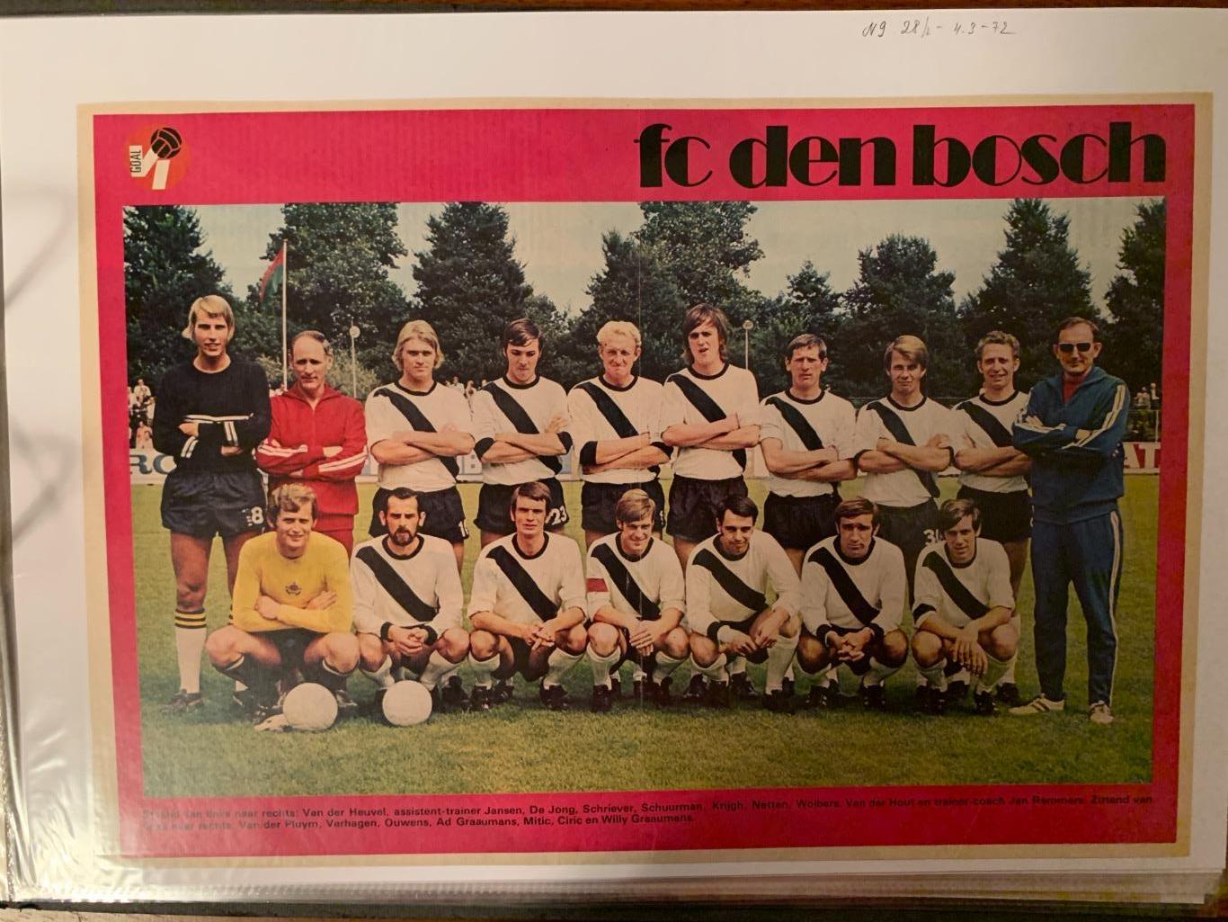 Чемпионат Голландии 71/72-72/73-30 клубов 2 6