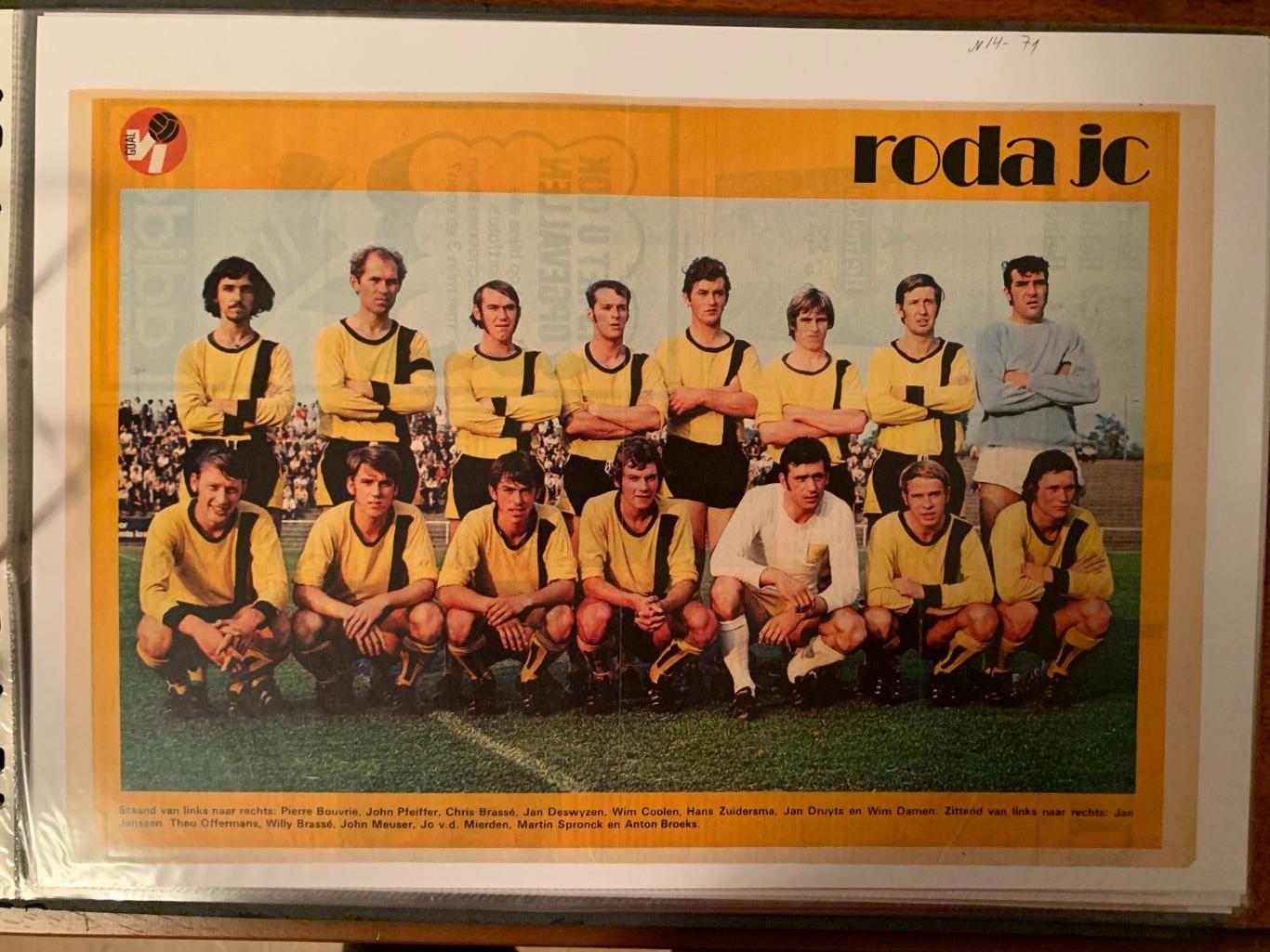 Чемпионат Голландии 71/72-72/73-30 клубов 3 1