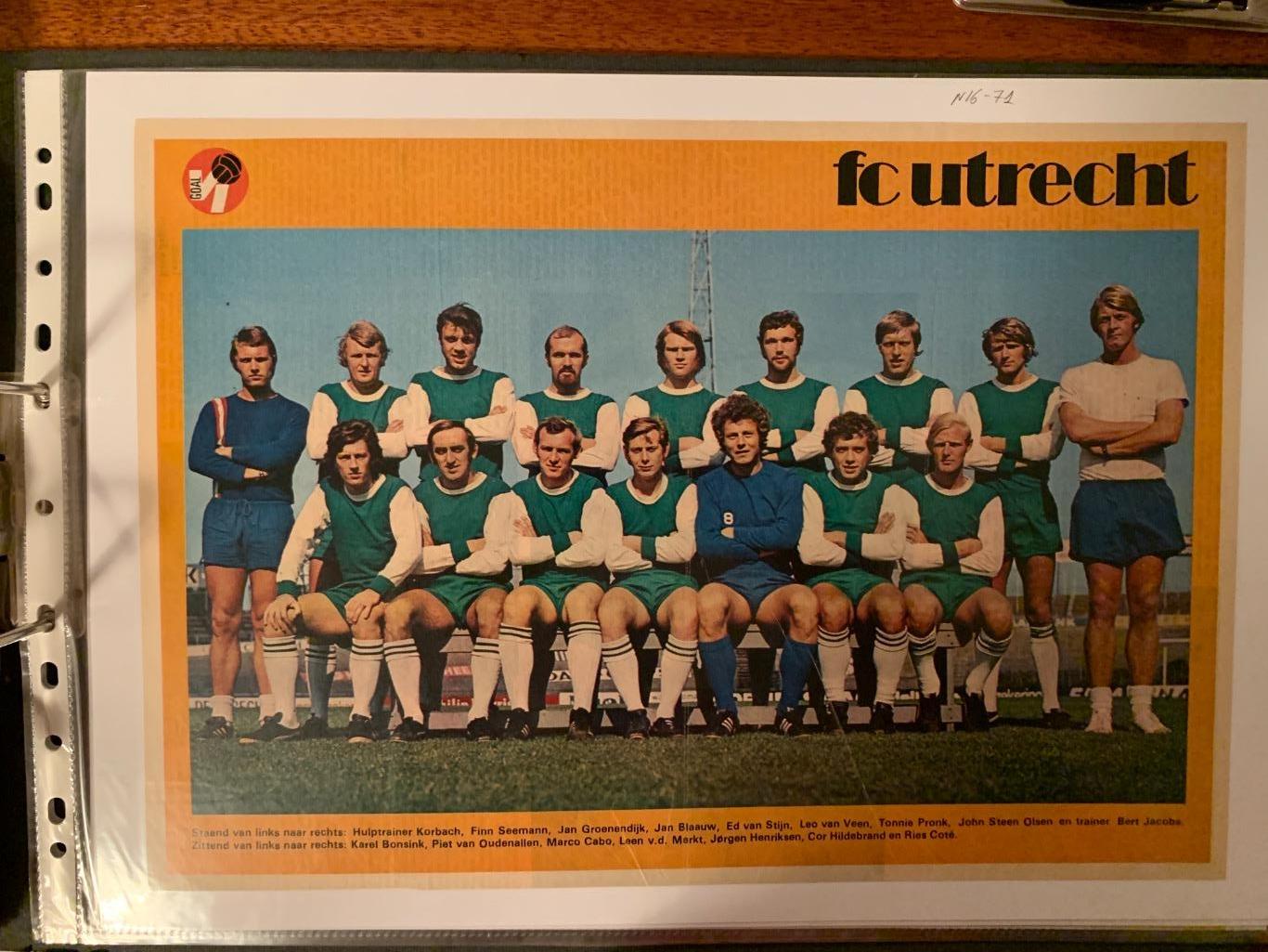 Чемпионат Голландии 71/72-72/73-30 клубов 3 7