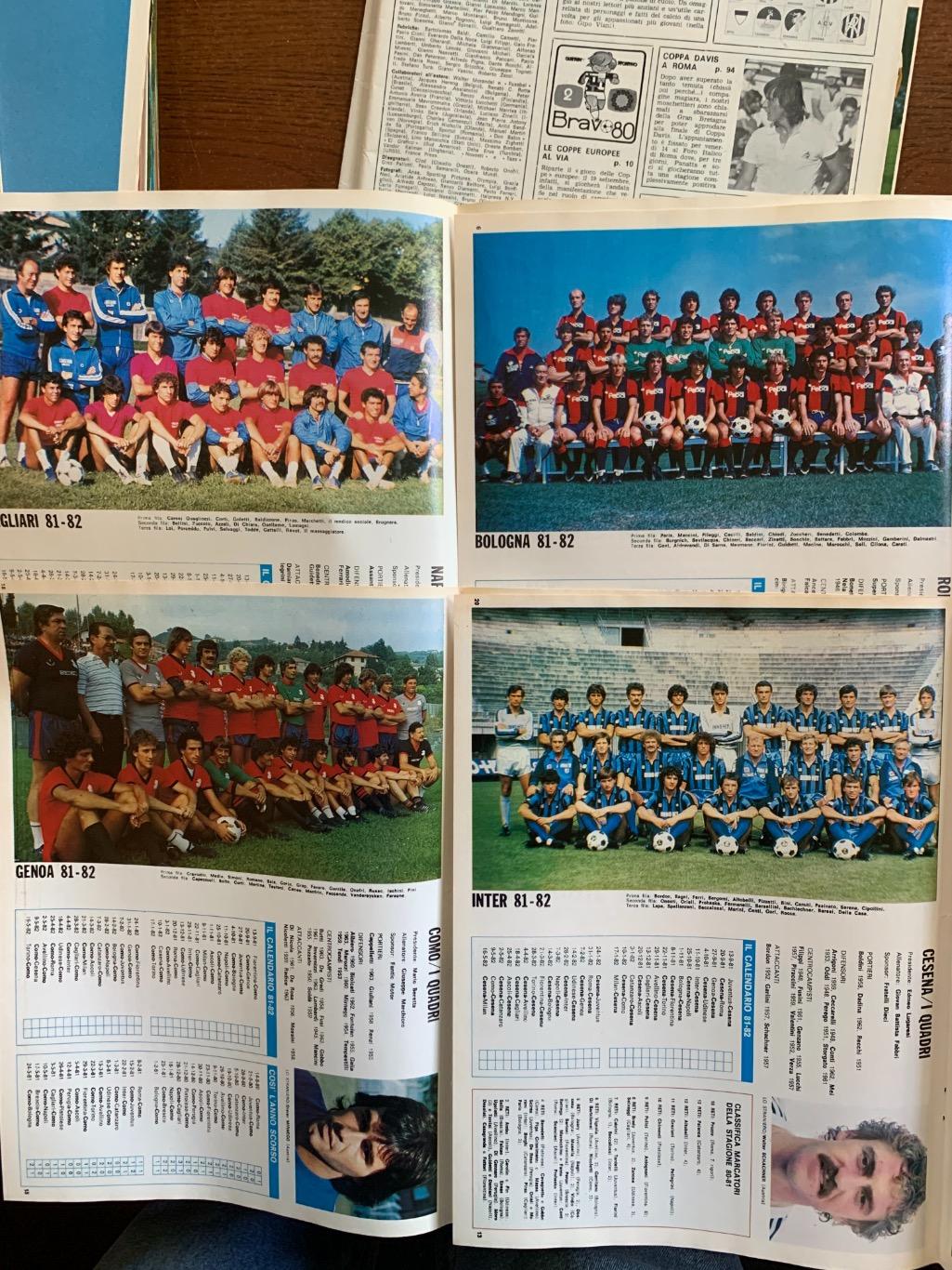 Италия 1981/82 представление сезона 2