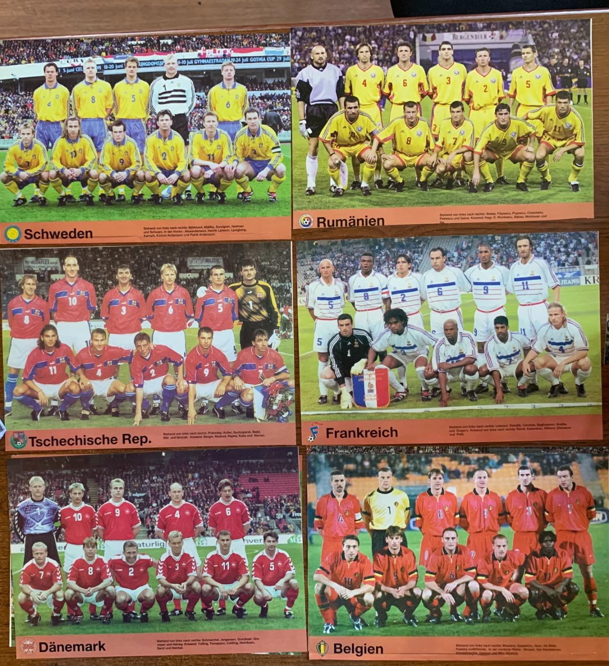 Чемпионат Европы 2000 -15 сборных 1