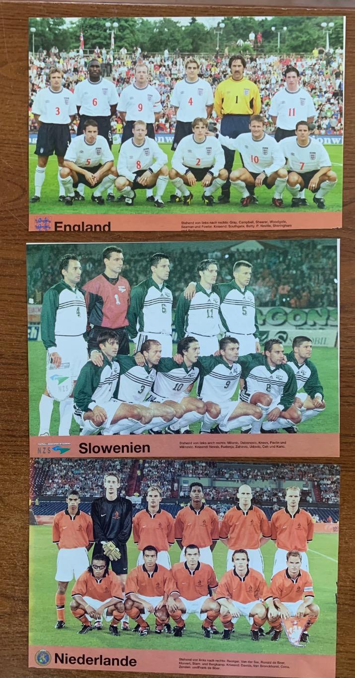Чемпионат Европы 2000 -15 сборных 2