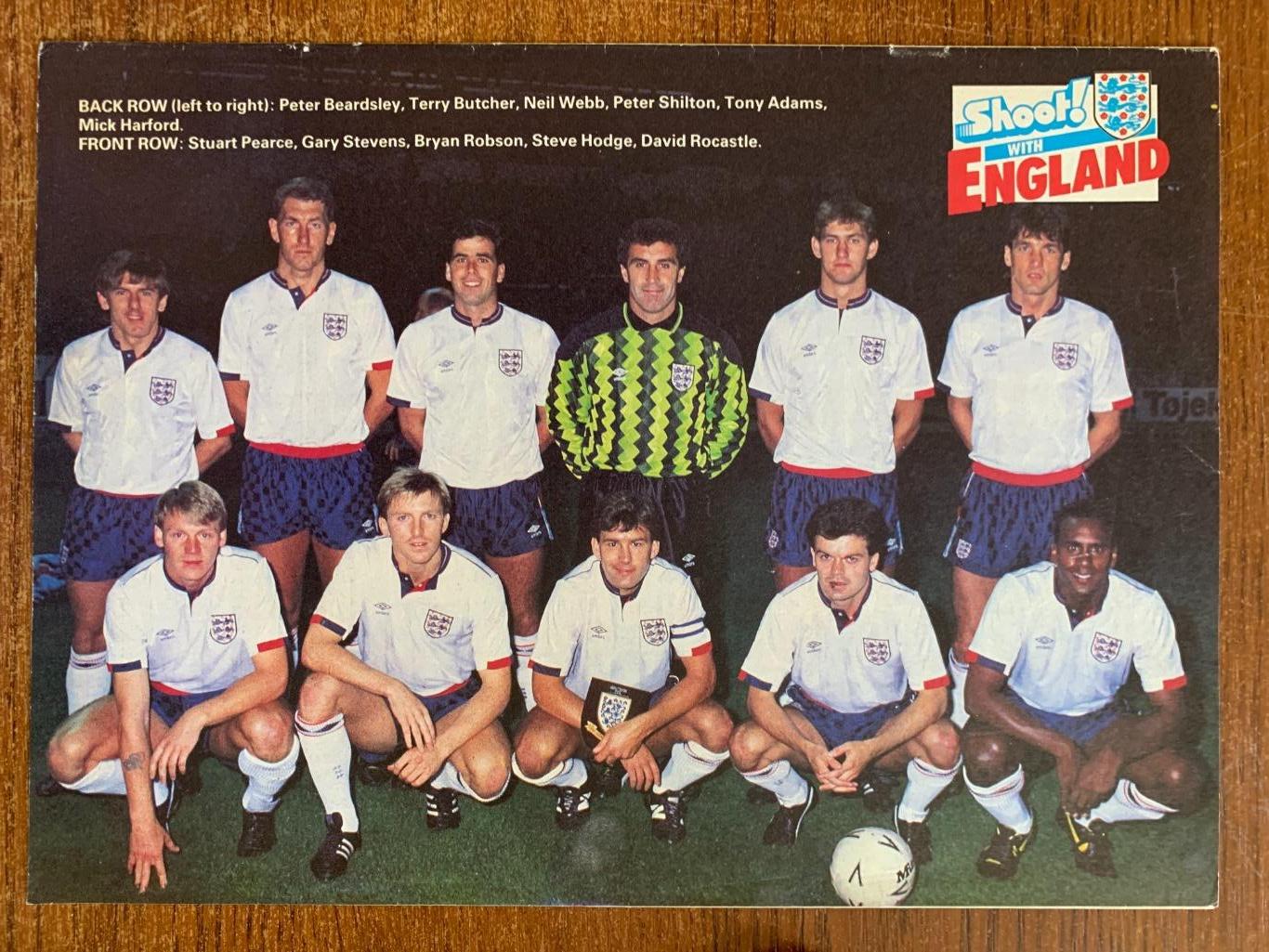 Англиячемпионат мира 1990