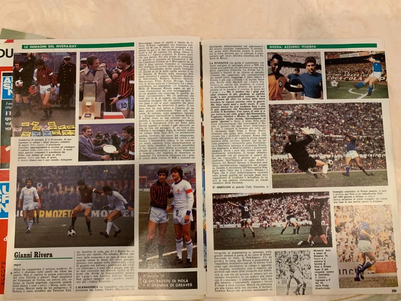 Guerin Sportivo представления Джани Ривера золотой мяч 1