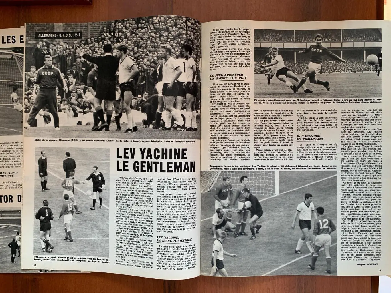 Чемпионат мира 1966-mirroir du sport 3