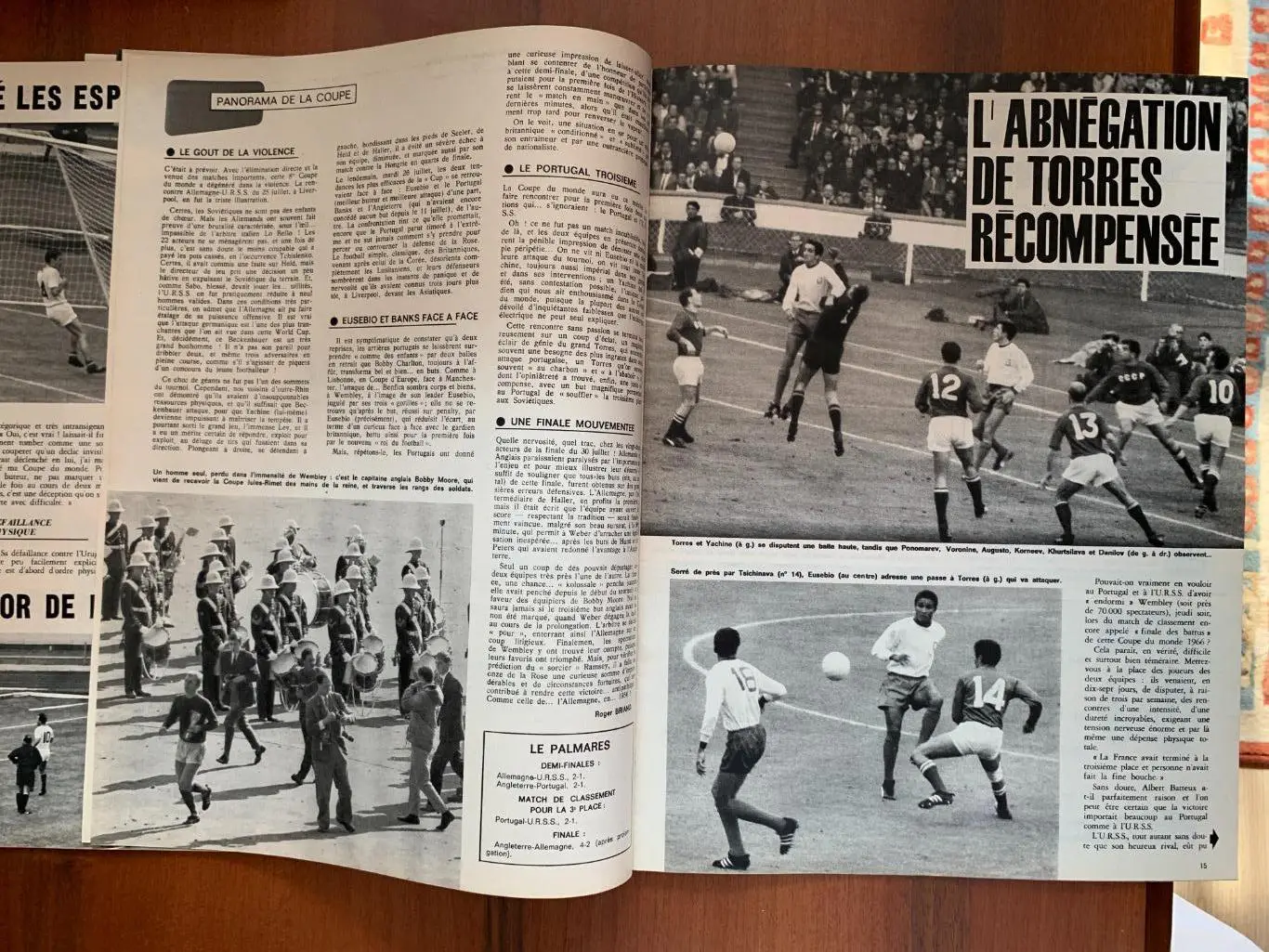 Чемпионат мира 1966-mirroir du sport 5