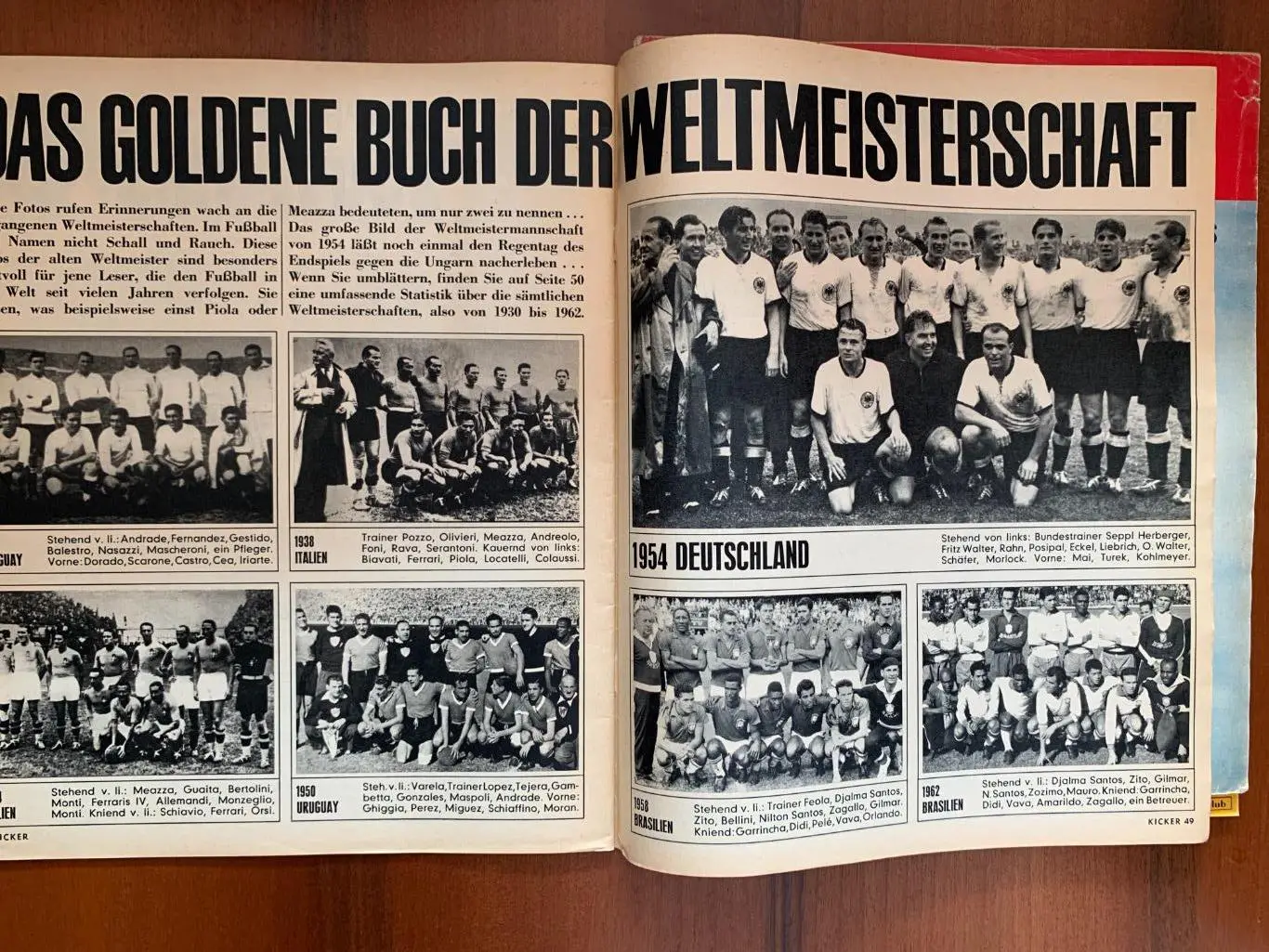 Kicker 1966 представление участников чемпионата мира 1966 1