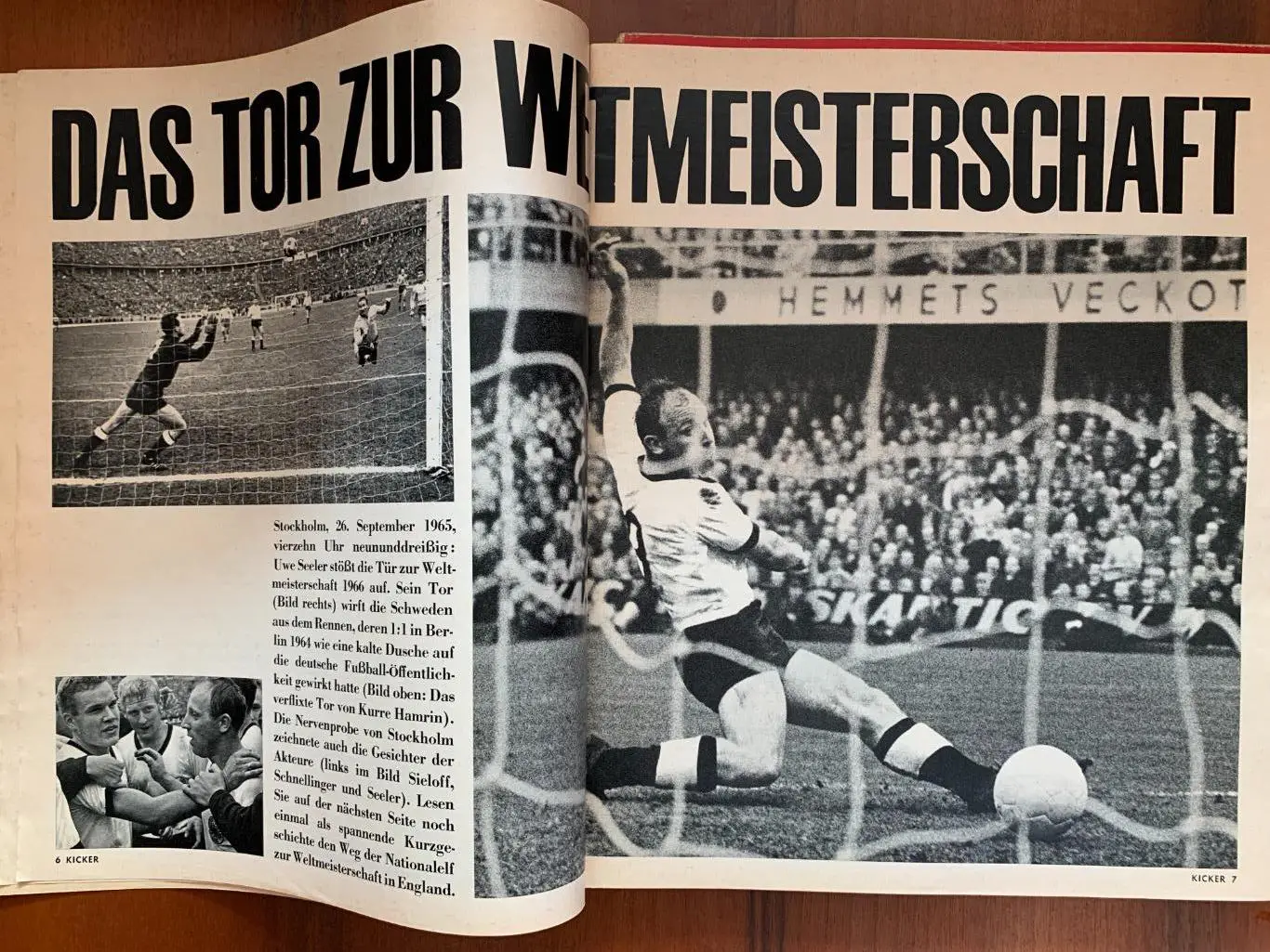 Kicker 1966 представление участников чемпионата мира 1966 7