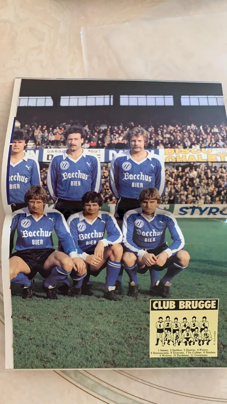 Foot Бельгия -Брюгге 1982/83 1