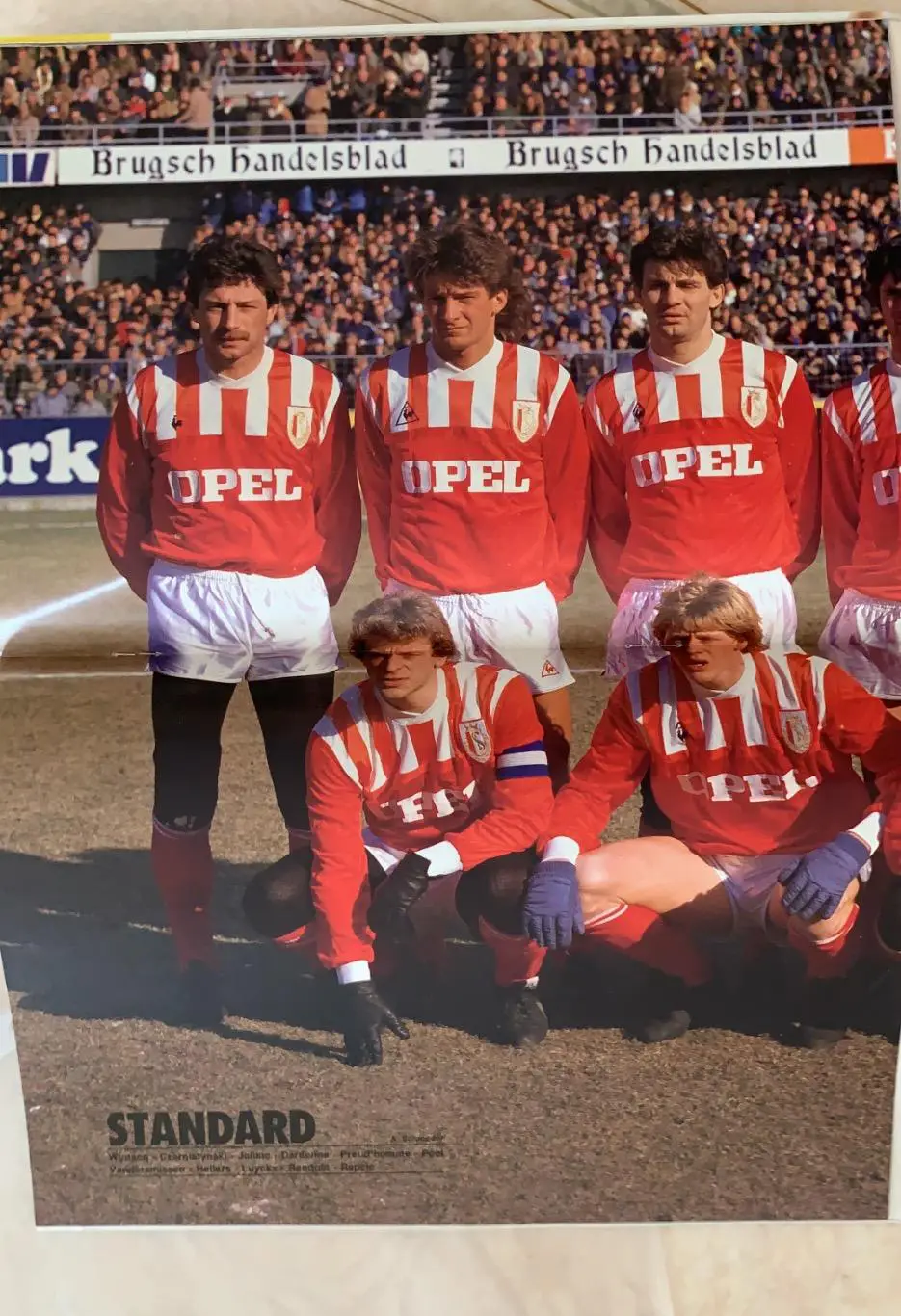 Foot Бельгия -Стандард1984/85 1