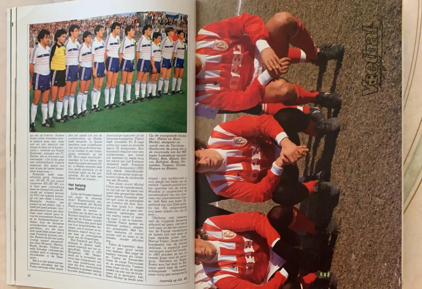 Foot Бельгия -Стандард1984/85 2