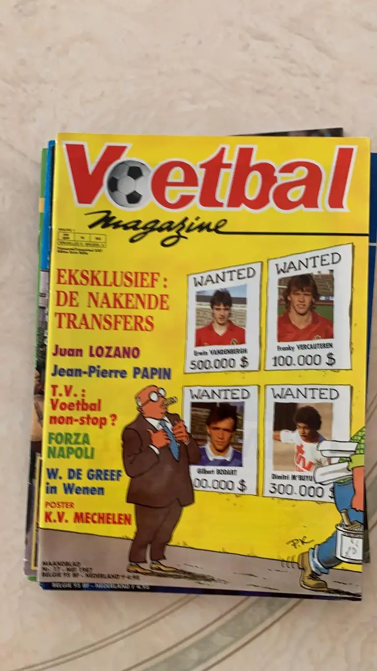 Foot Бельгия - Мехелен 1987