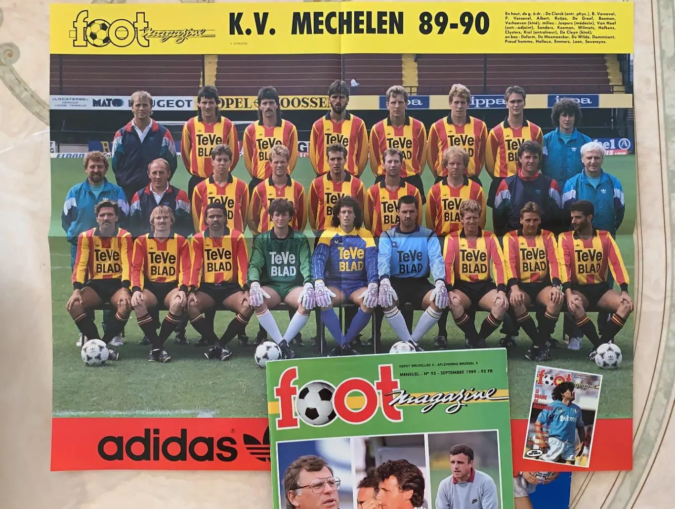 Foot Бельгия - Мехелен 1989/90