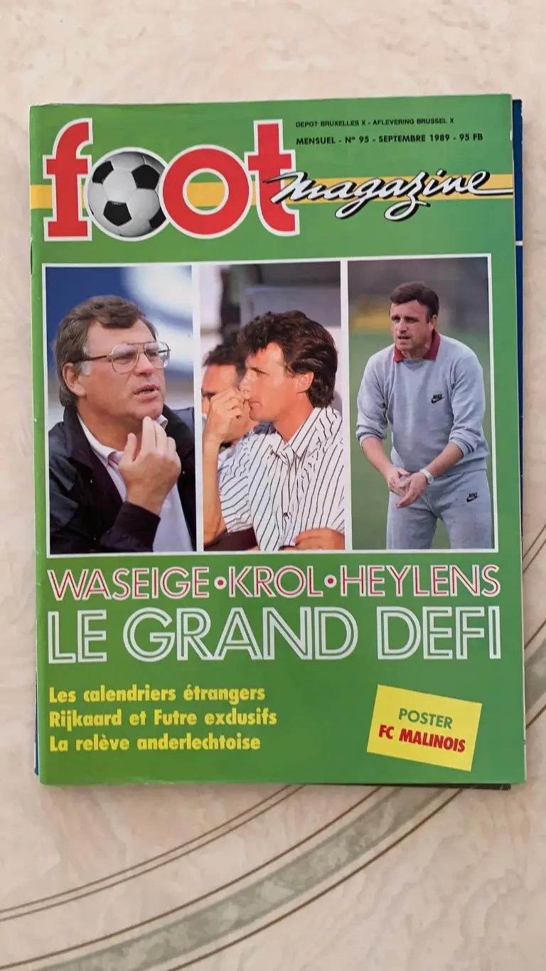 Foot Бельгия - Мехелен 1989/90 1